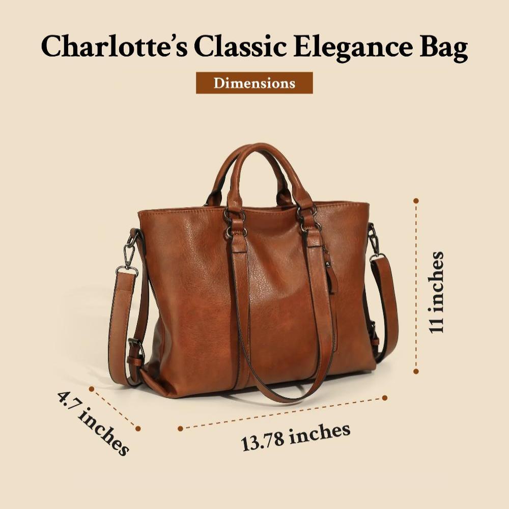 Klasiskā elegance Charlotte | Vintage Tot rokassoma