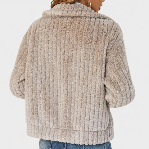 Silvija | Eleganta flīsa jaka ar modernu dizainu
