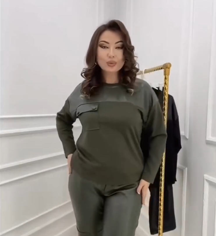 Solvija | Elegants divdaļīgs kostīms ar modernu dizainu