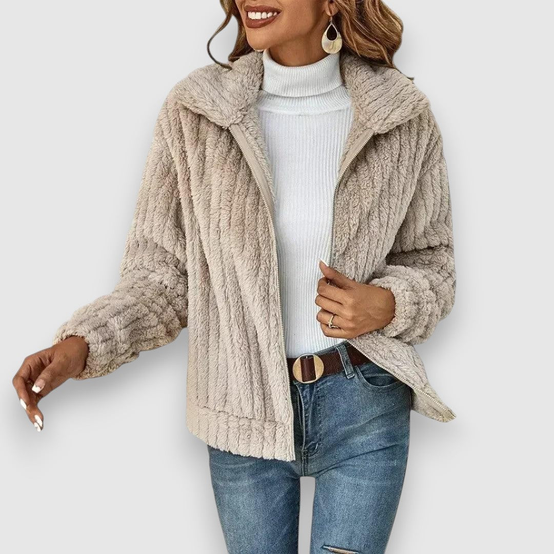 Silvija | Eleganta flīsa jaka ar modernu dizainu