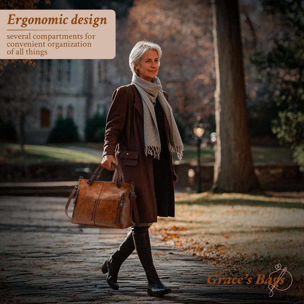 Ona's Timeless Elegance | Eleganta un nesenstanoša delna soma