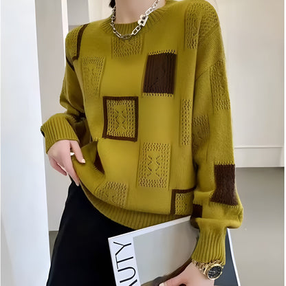 Selvija | Siltināšanas un stilīga adījuma džemperis stylish comfort