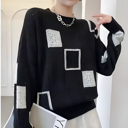 Selvija | Siltināšanas un stilīga adījuma džemperis stylish comfort